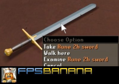 Rune 2hand Sword