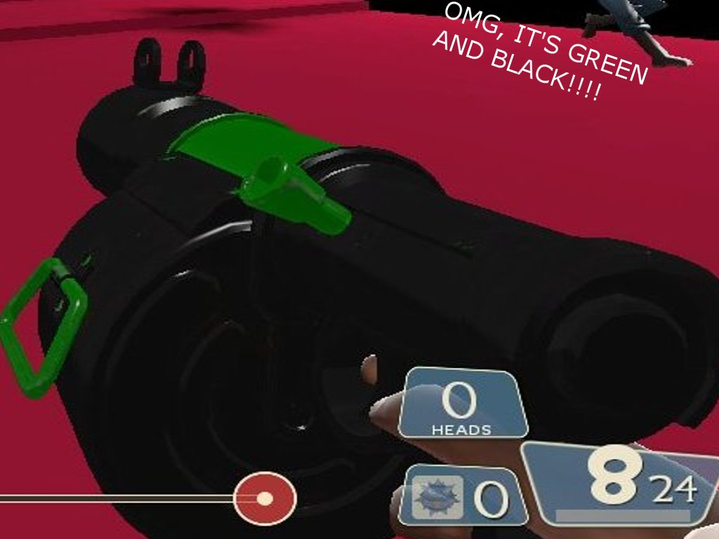 Green Spec Ops Sticky Launcher