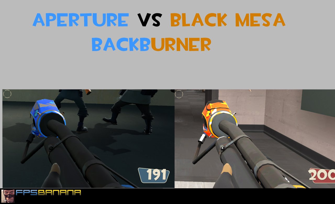 Aperture vs Blacl Mesa Backburners