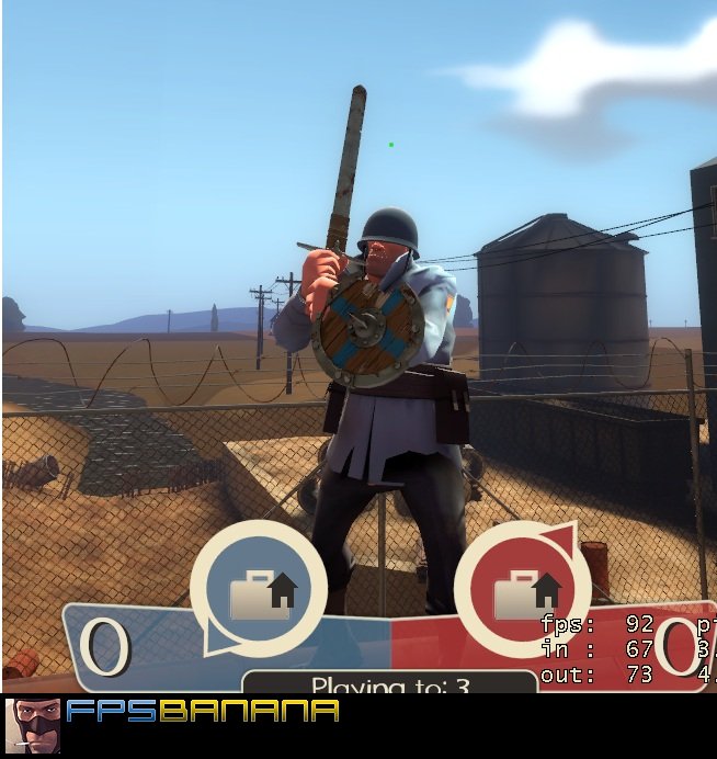 Soldier and Demo's Costume party