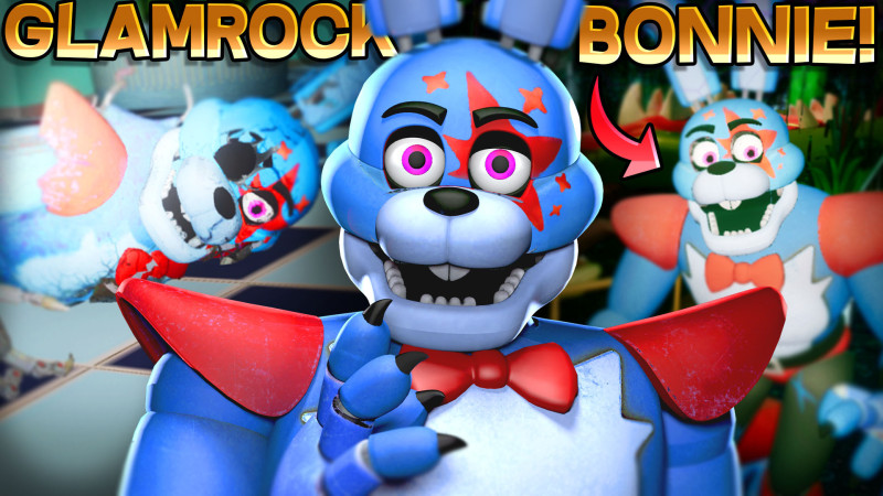 FNAF Ruin: the REAL ENDING! SAVING GLAMROCK BONNIE!? (Security