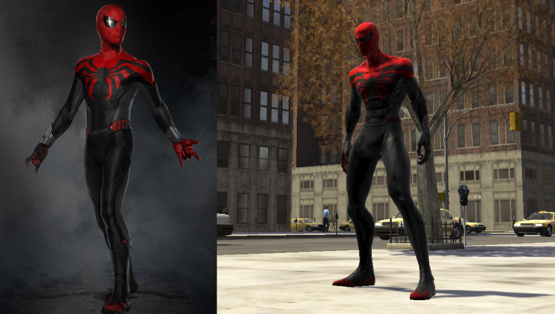 Stream spiderman-web of shadows red suit combat theme by spiderman 2099