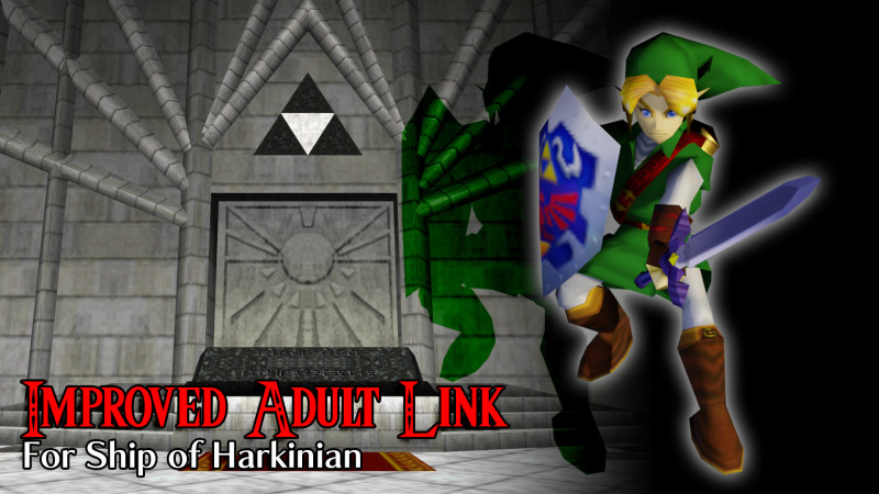 Nintendo 64 - The Legend of Zelda: Ocarina of Time - Link (Adult, Low Poly)  - The Models Resource