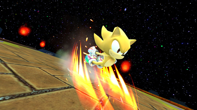 Wii - Sonic Colors - Super Sonic - The Models Resource