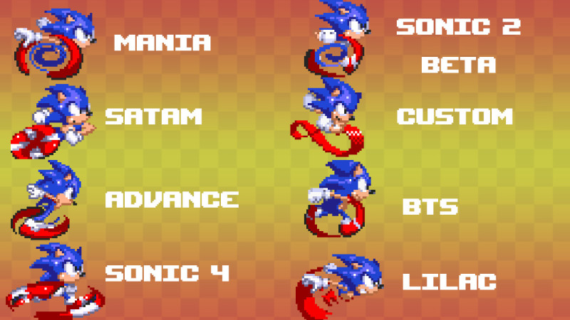 Sprites Sonic Sega Animação Animation - Modern Sonic Advance