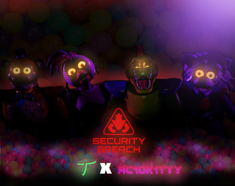 PC / Computer - Five Nights at Freddy's: Security Breach - Glamrock Freddy  - The Models Resource