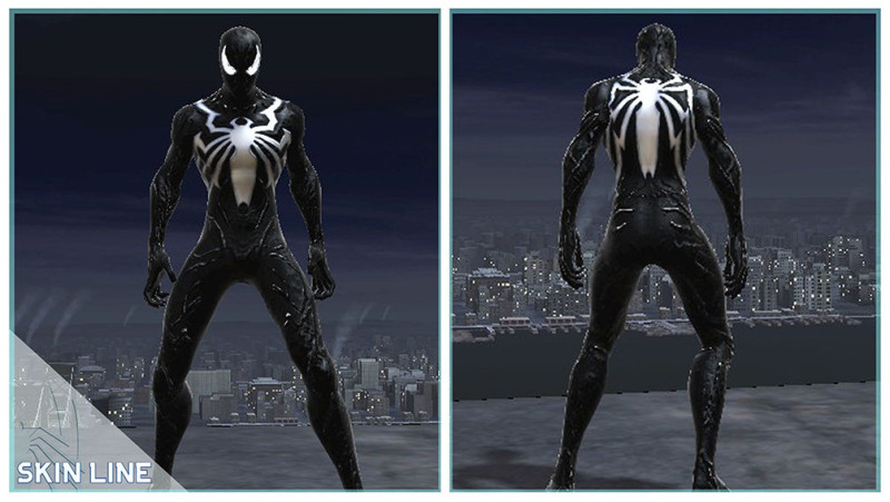 Advenced Suit PS4 (Intro Spider Verse)) [Spider-Man: Web of Shadows] [Mods]