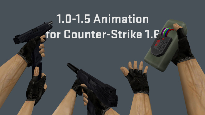 Counter-Strike 1.6 vs. Counter-Strike 2.0 - All Weapons Comparison 