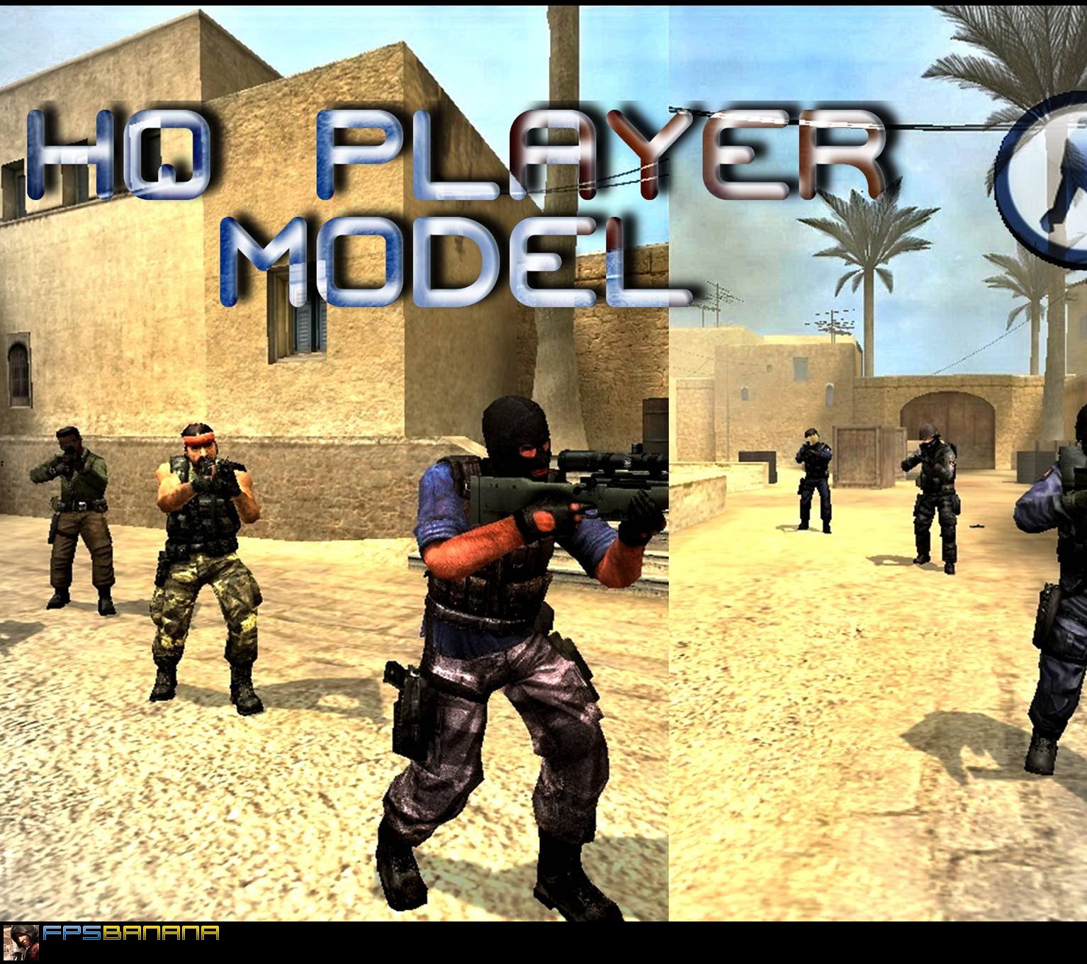HQ player model [Counter-Strike: Source] [Mods]