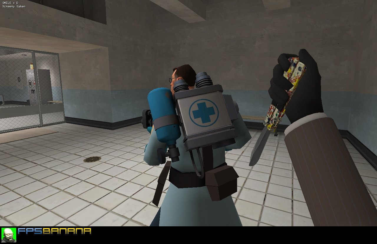 Paint-Splatter Knife Mod for Team Fortress 2 | TF2 Mods