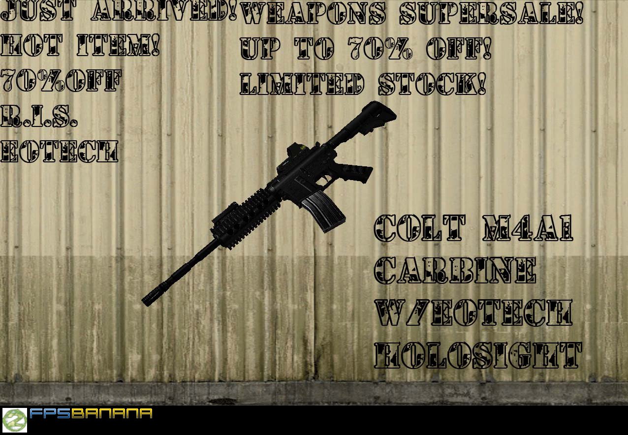 Colt M4A1 Carbine W/EOTech Holosight