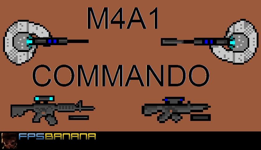 M4A1 Commando + sound!