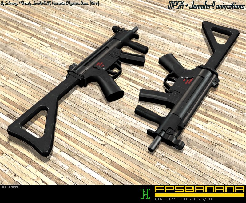 MP5k + Jennifer!! Animations