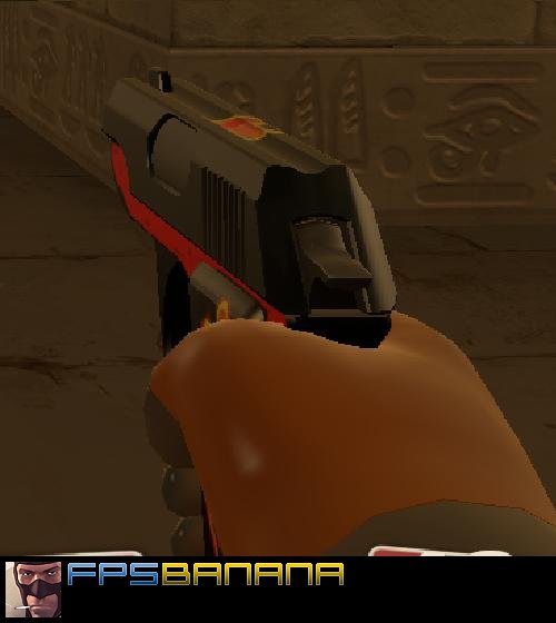 Red+heatrt pistol