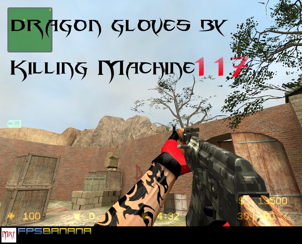 Dragon gloves by killing machine 117