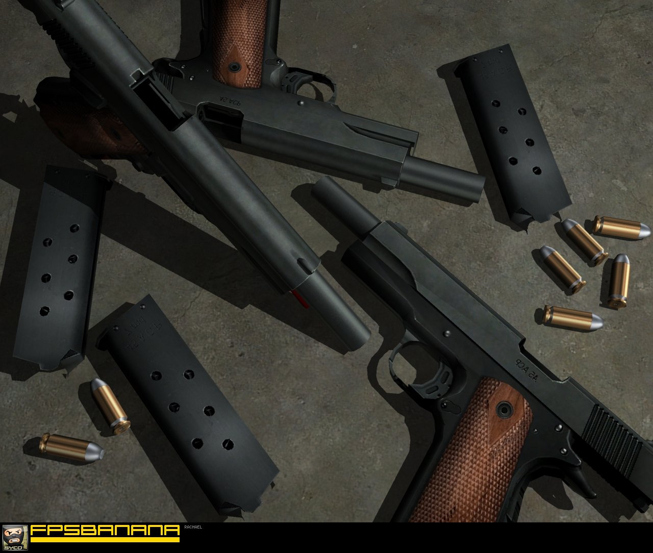 Colt M1911 Laser