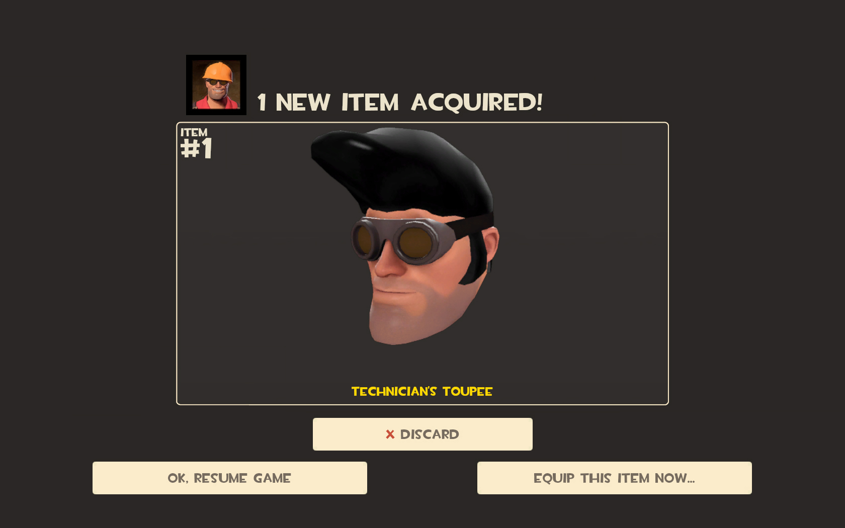 Technician's Toupee (Engineer)