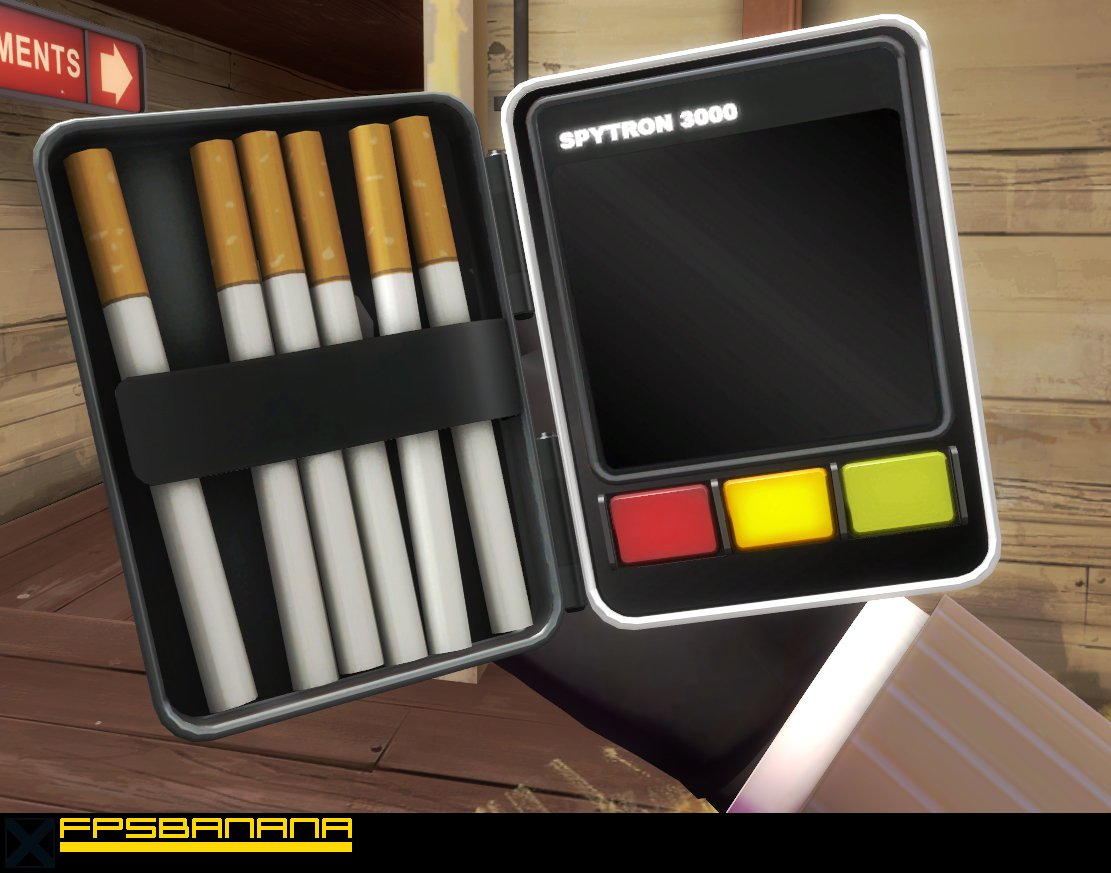 Paavy's Black Cigarette Case