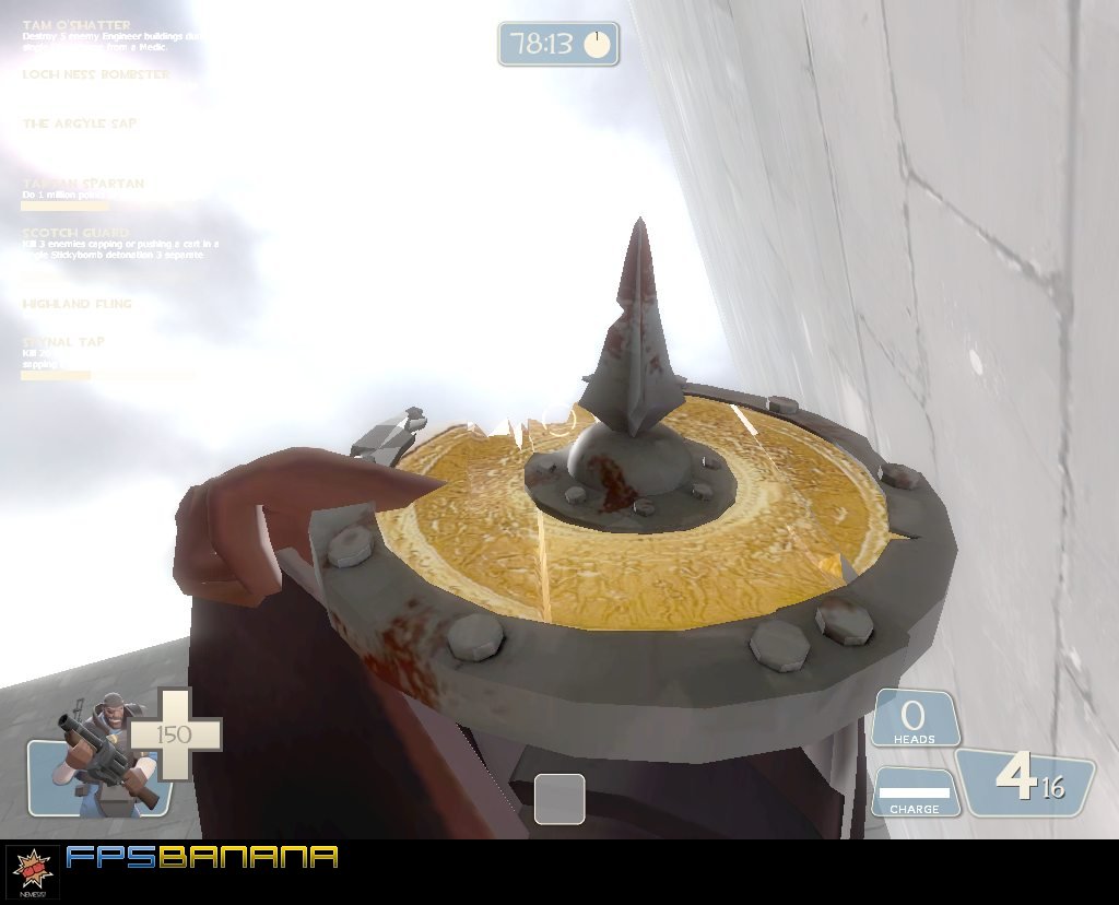 Golden targe
