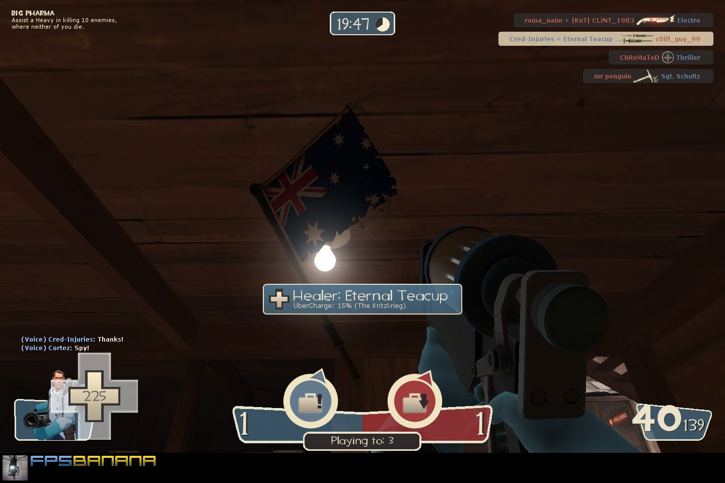 Australian Flag Buff Banner