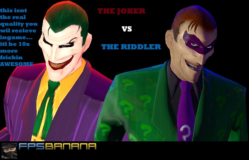 the riddler vs the joker