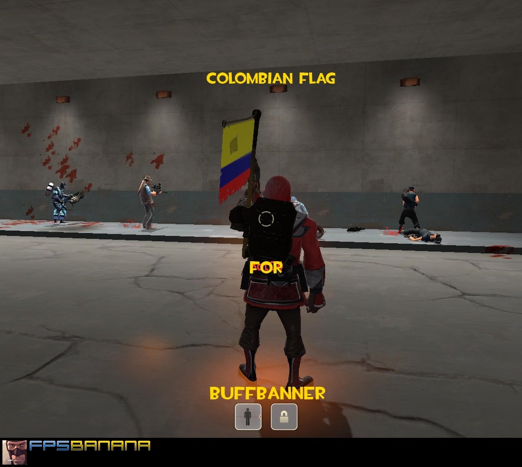 Colombian Flag For Buff Banner