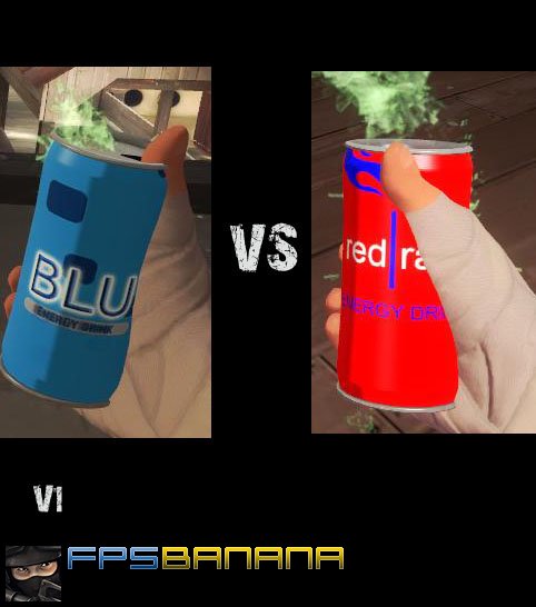 Blu VS Red rain