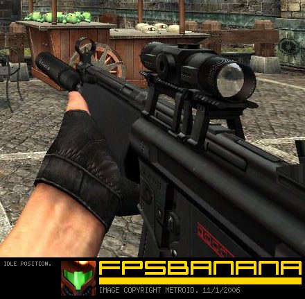 Mp5 W/ Scope & Silencer