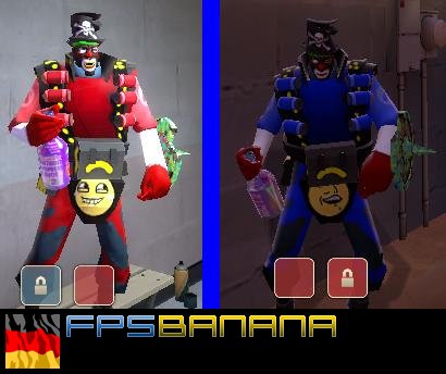 Demoman Clown Skinpack