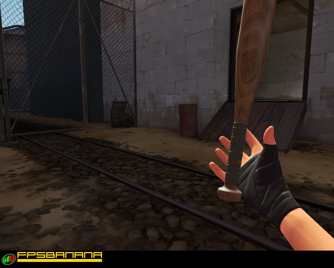 Cherry Wood Bat w/ Carbon Grip [Team Fortress 2] [Mods]