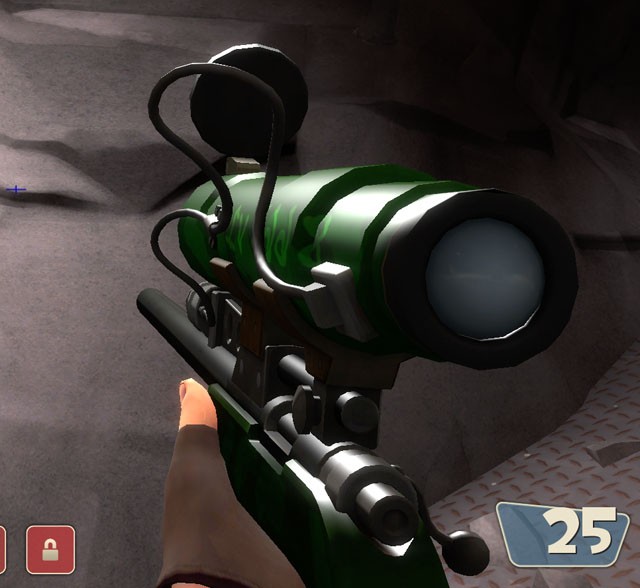Camo Sniper rifle