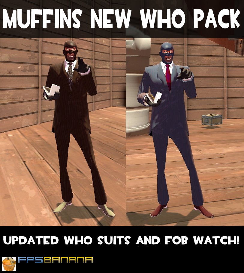 Muffin's New Who Pack! (Spy Suits & Dead Ringer)