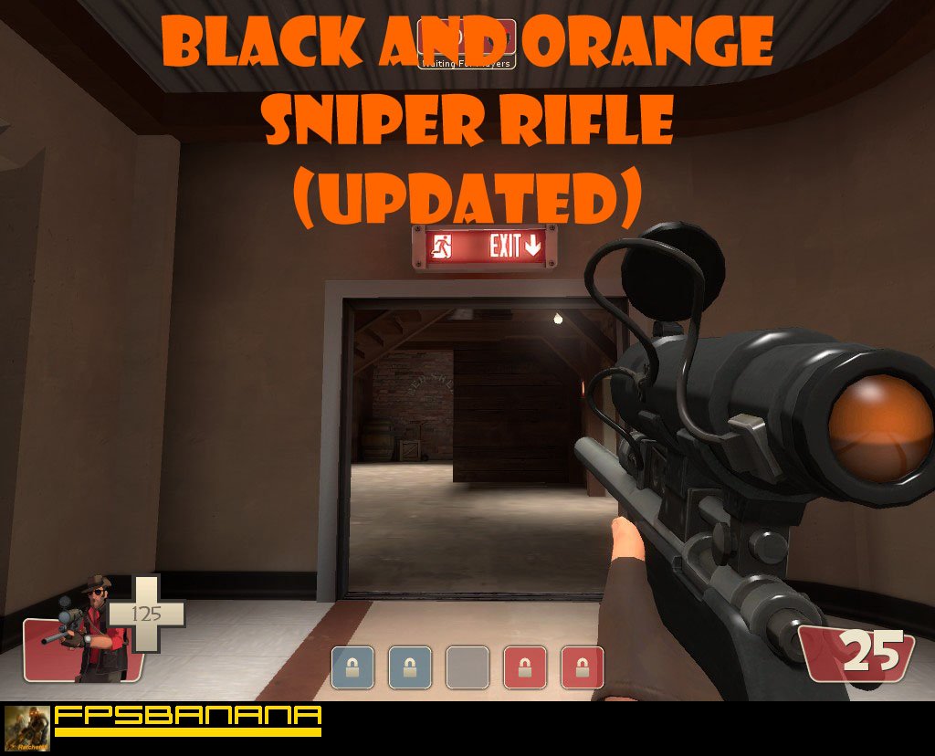 Black/Orange Sniper(Updated)