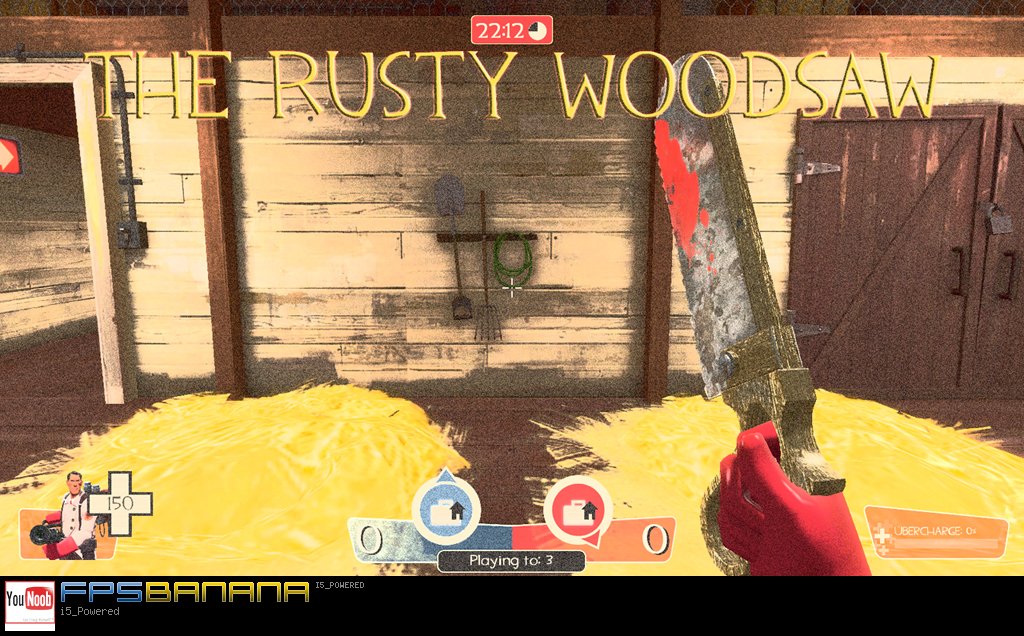 The Rusty WoodSaw