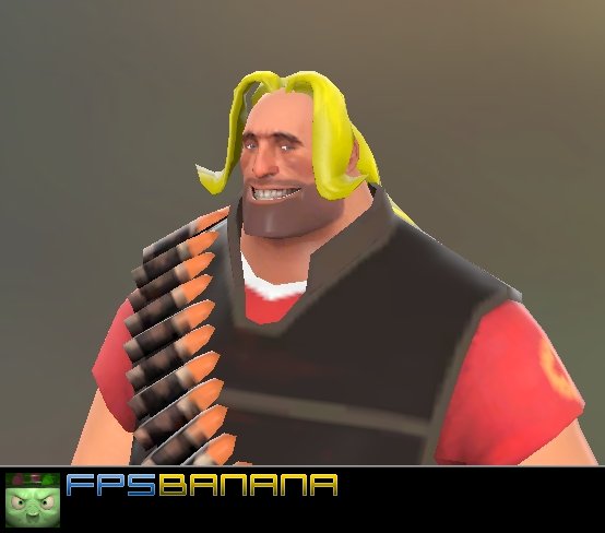 Heavy's suave hair