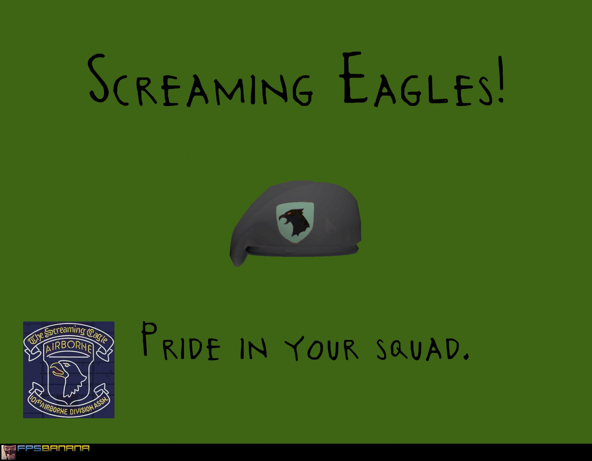 Screaming Eagles Re-skin