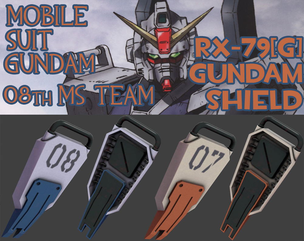 RX-79[G] gundam Ground Type shield
