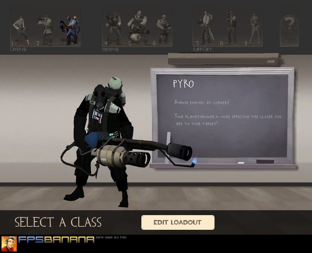 Darth Vader BLU Pyro V2