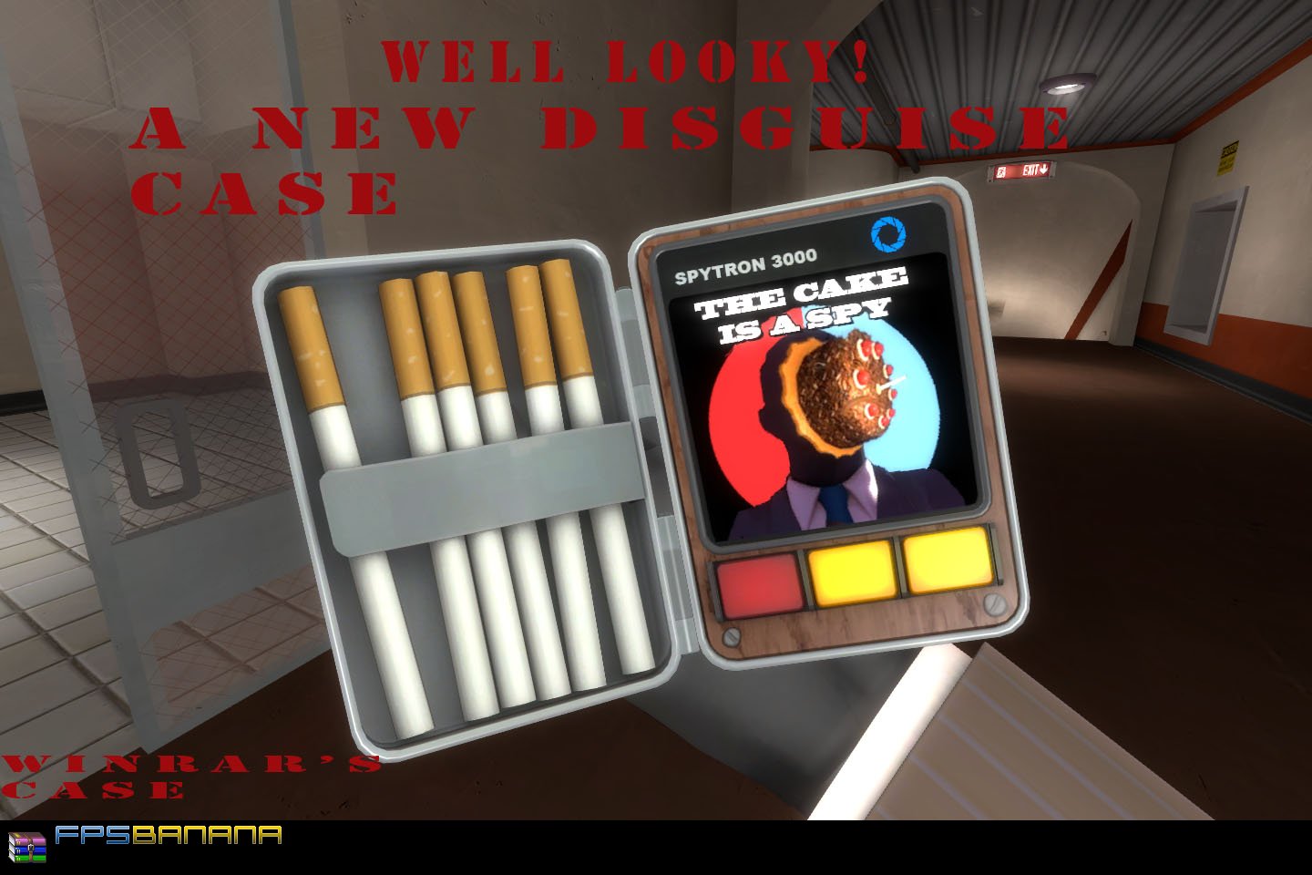 WinRAR's "Cake is a spy" Case