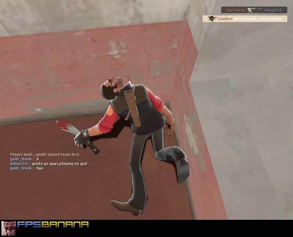 Meet the Spy bloody Knife [Team Fortress 2] [Mods]