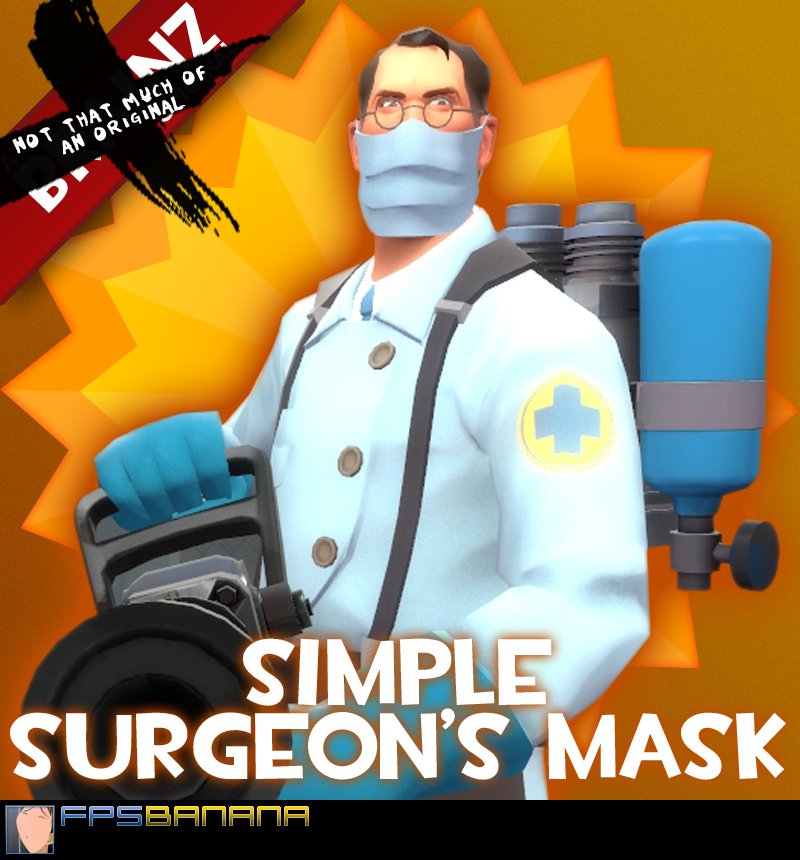 Simple Surgeon's Mask