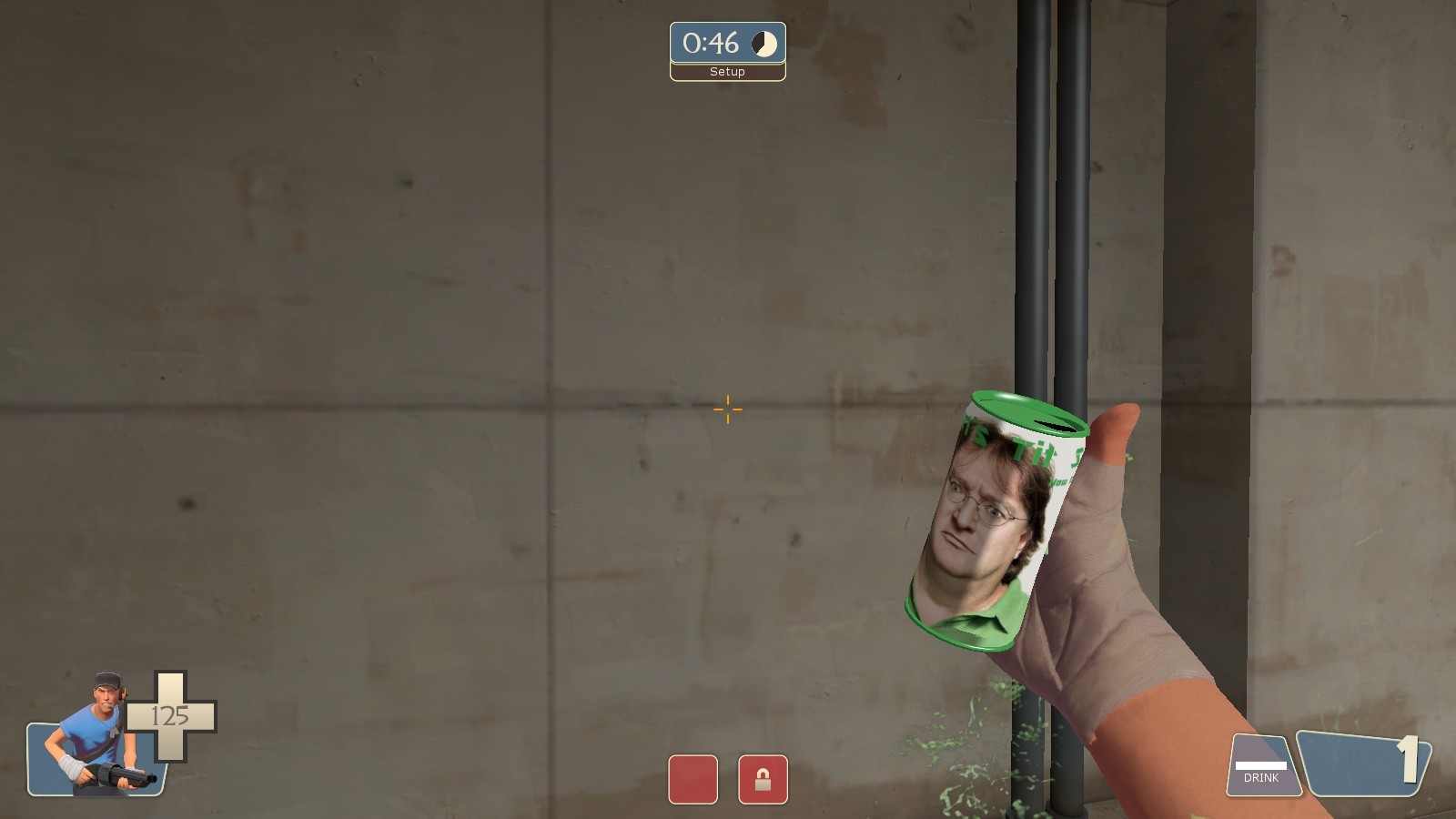 Gaben's Tit Sweat Energy Drink For Blu Bonk!