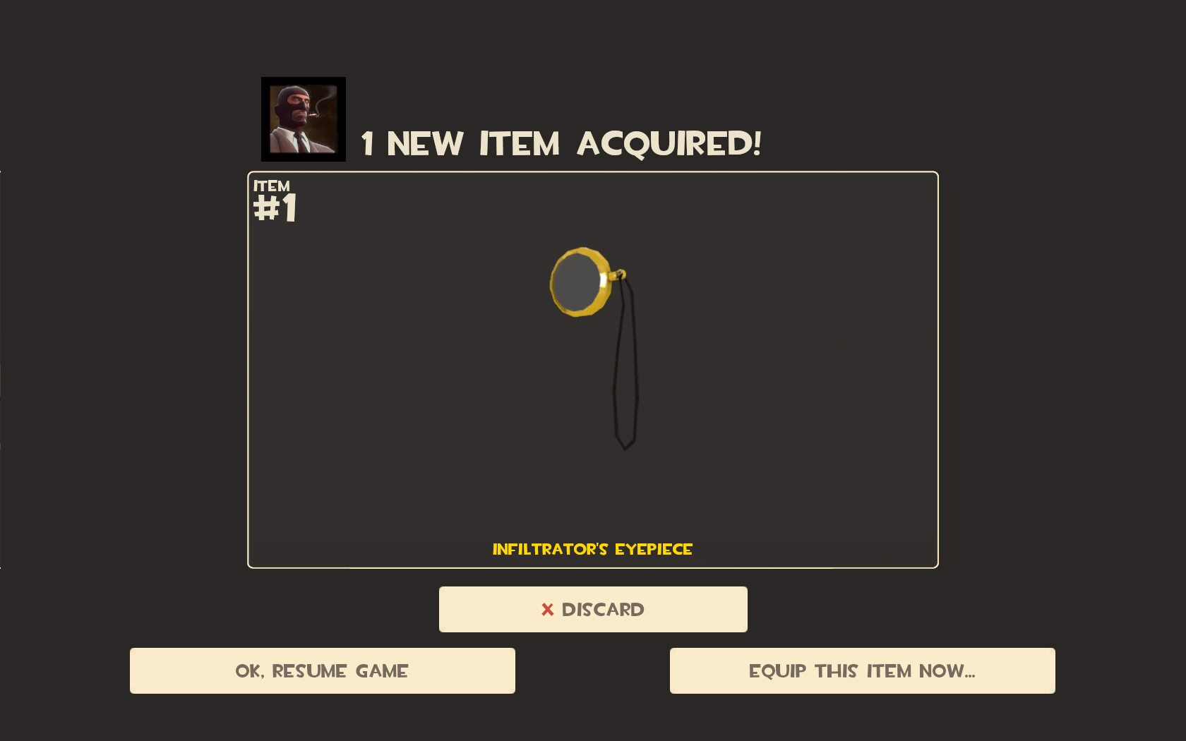 Spy's Monocle - Infiltrator's Eyepiece