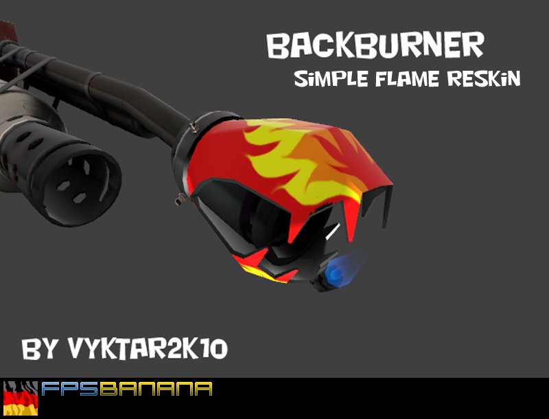 Backburner Simple Flame Reskin