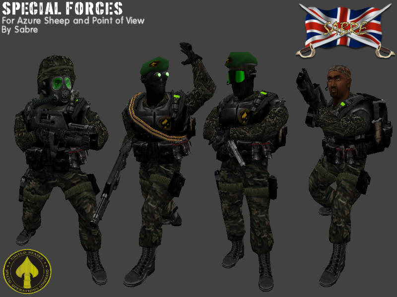 Special Forces Mod for HalfLife HL Mods