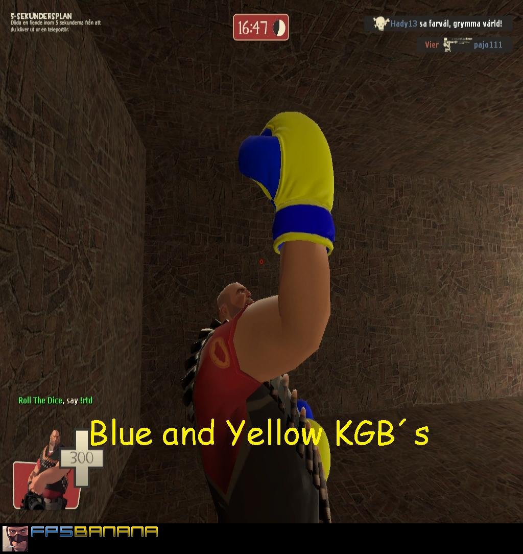 Blue and Yellow kgb´s