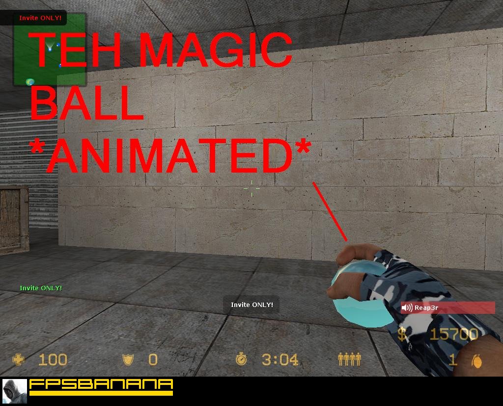Magic Button Cs teh magic ball *animated* Mod for Counter-Strike: Source | CS:S Mods
