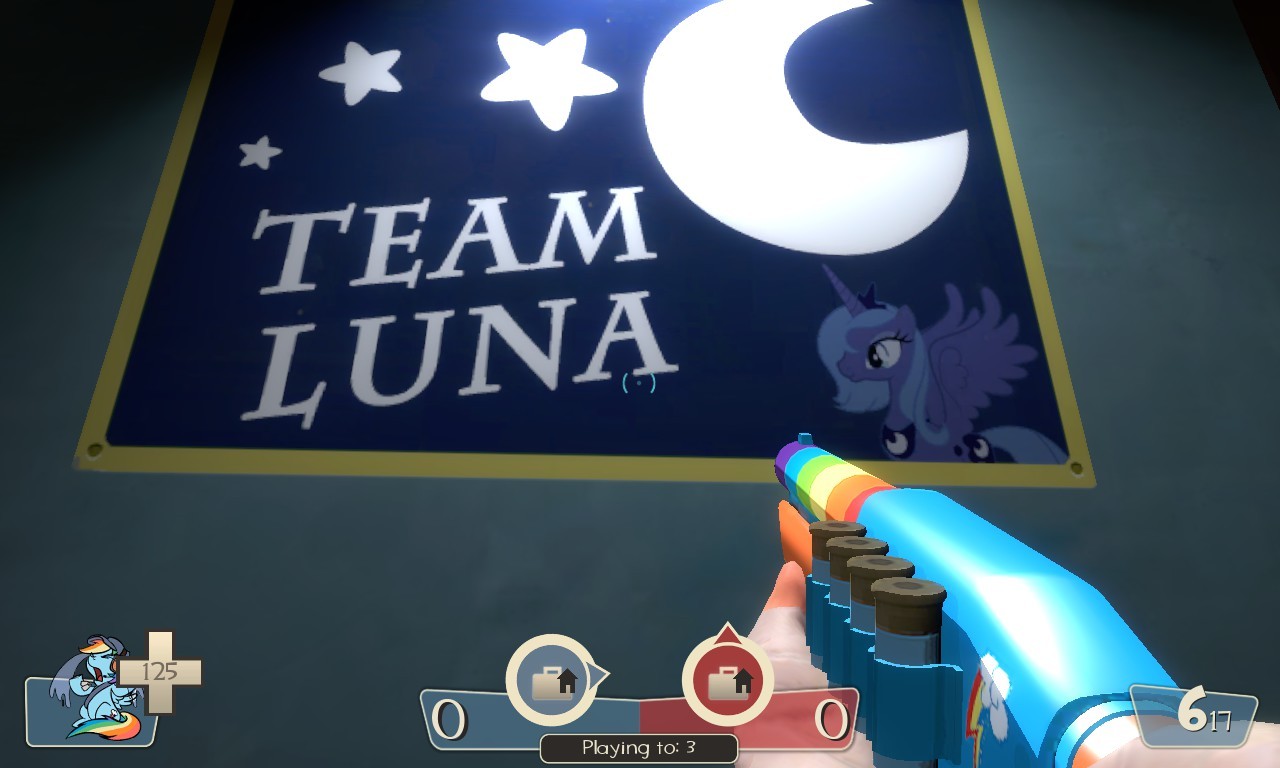 Rainbow Dash Lever Rifle