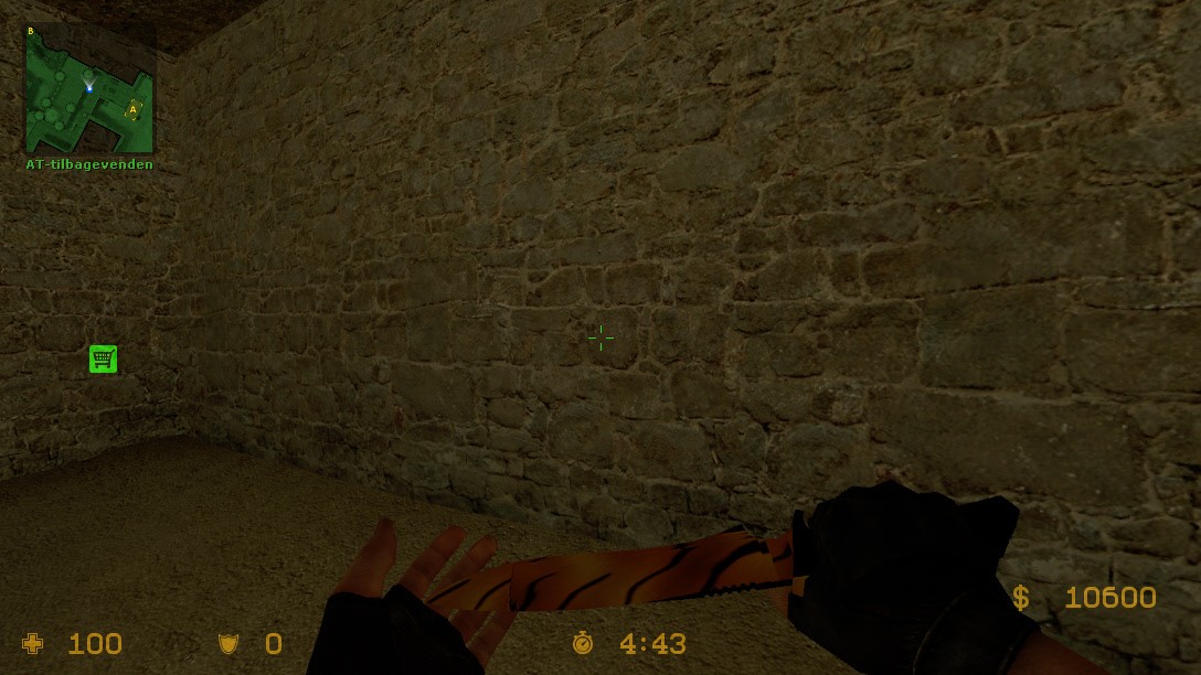 Knife Tiger Skin