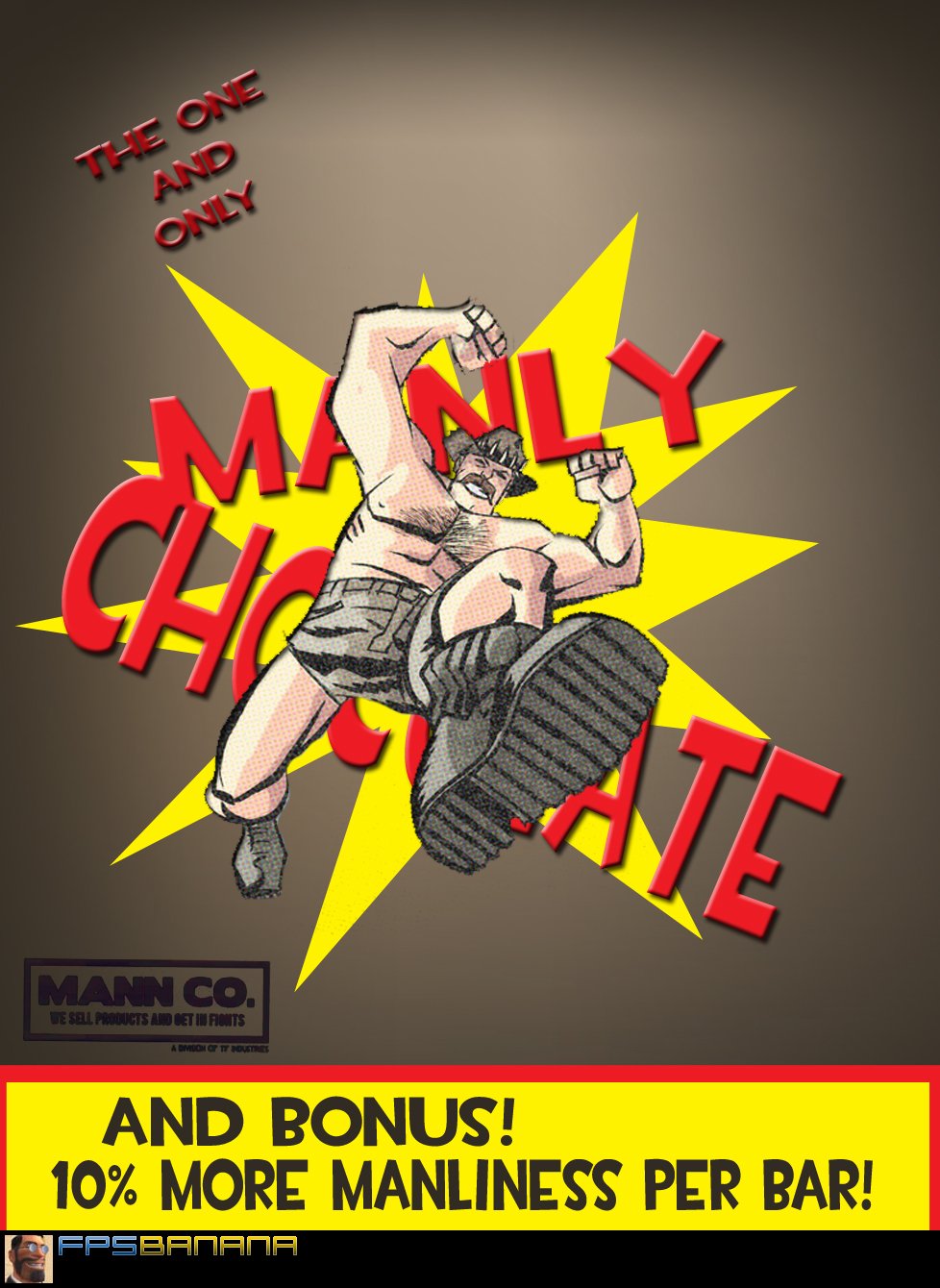 The Manly Chocolate Bar